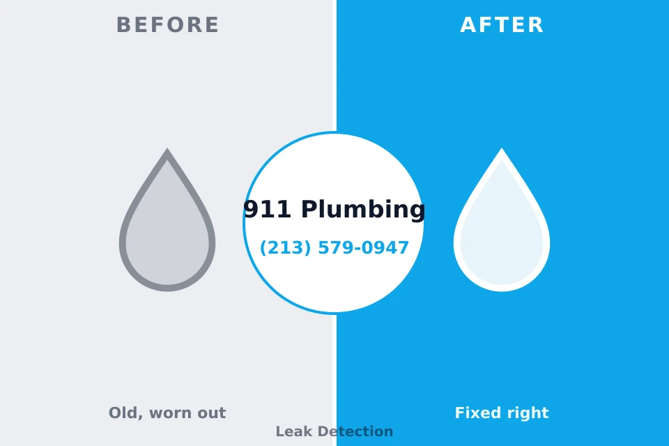 Before and after: plumbing company Quincy, WA